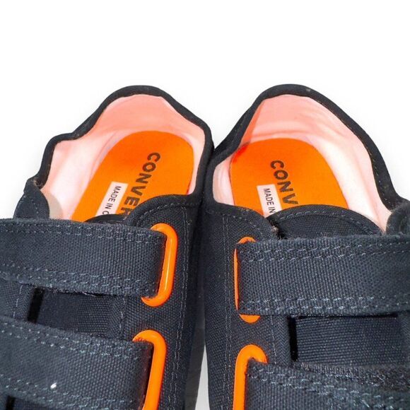 Converse Jack Purcell Low Easy-On 'Black Total Orange' 168136C Women's 7.5 - Picture 11 of 11